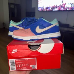 Preloved Nike Dunk Low SE PS Salmon Toe
